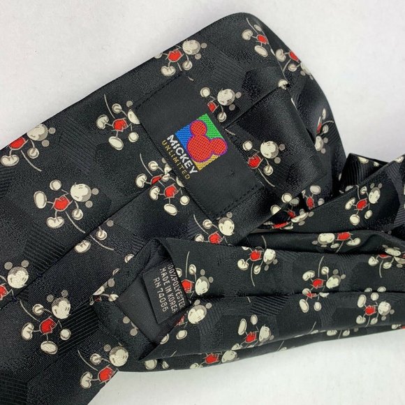 Mickey Unlimited 4" x 56" Black Vintage Mickey - Picture 2 of 4